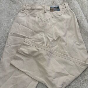 Vintage cream Rockies jeans